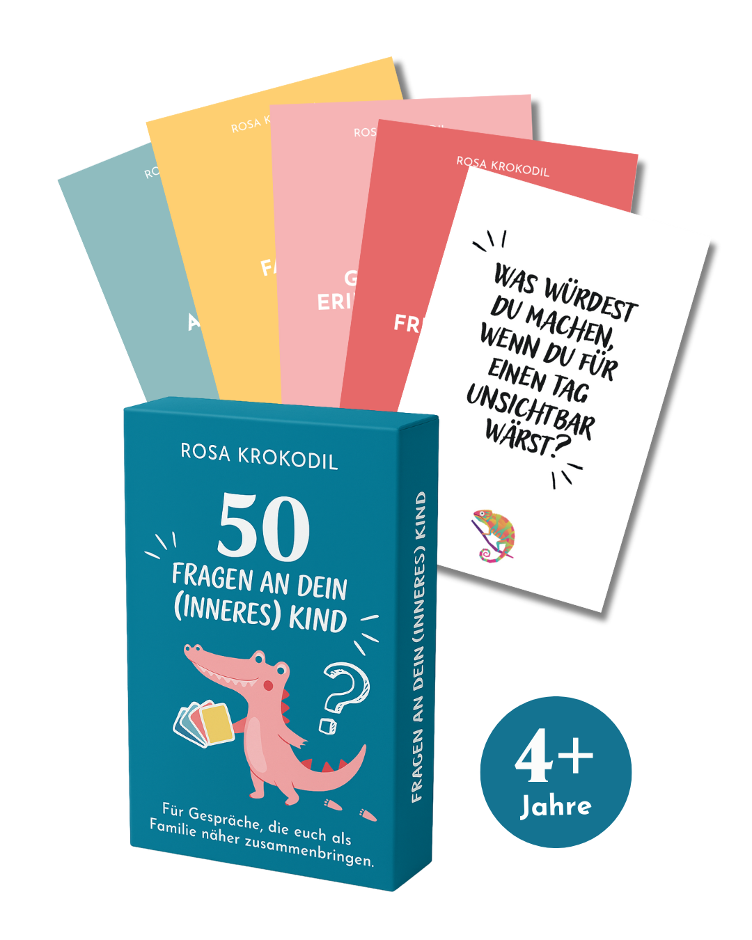 Fragen-Kartenspiel für Familien