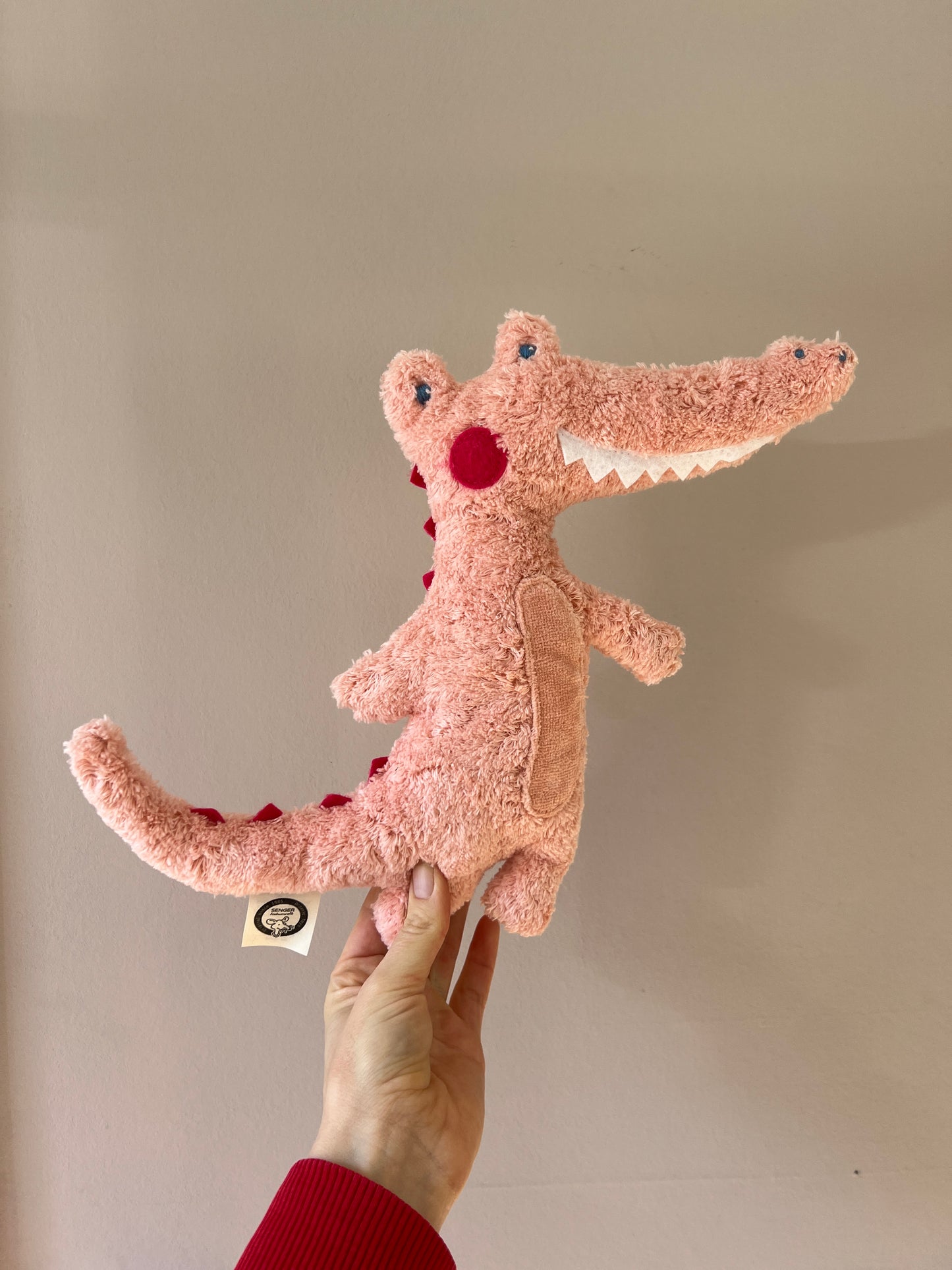 Plüschtier Rosa Krokodil X Senger Naturwelt